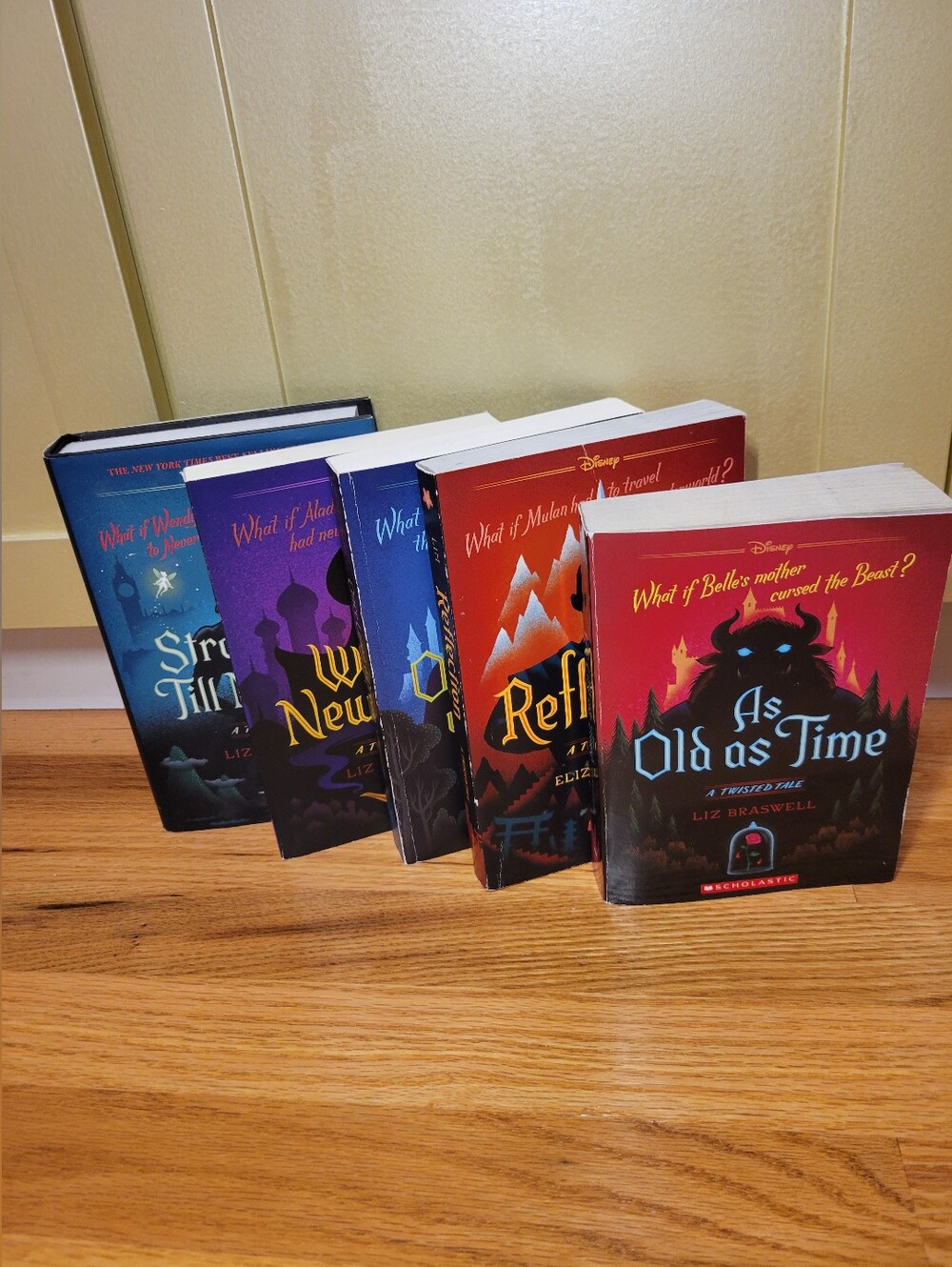 Disney A Twisted Tale Book Bundle Lot of 5 - Liz Braswell & Elizabeth Lim